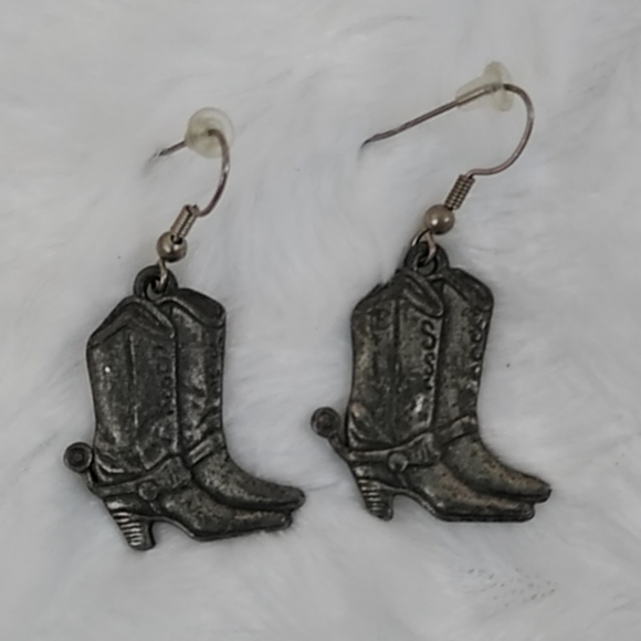 unbranded Jewelry - Vintage Cowboy Boot Earrings